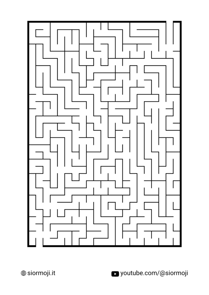 Labirinto Difficile 8